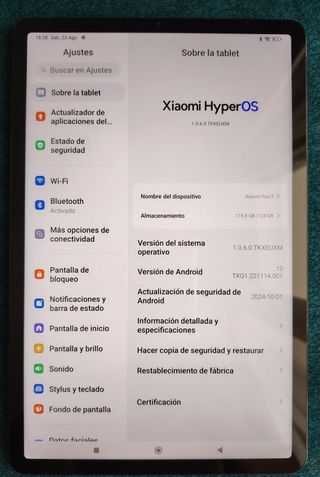 Xiaomi Pad 5 WQHD+ 120Hz Snapdragon 860 impoluta