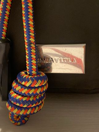 Bolso Bimba y Lola bombonera negro y rojo