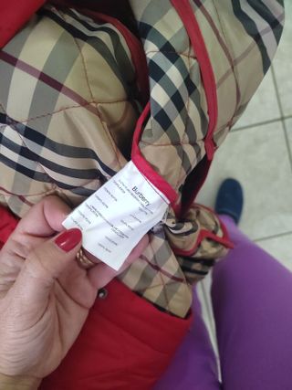 Trapuntino Burberry uomo taglia 46