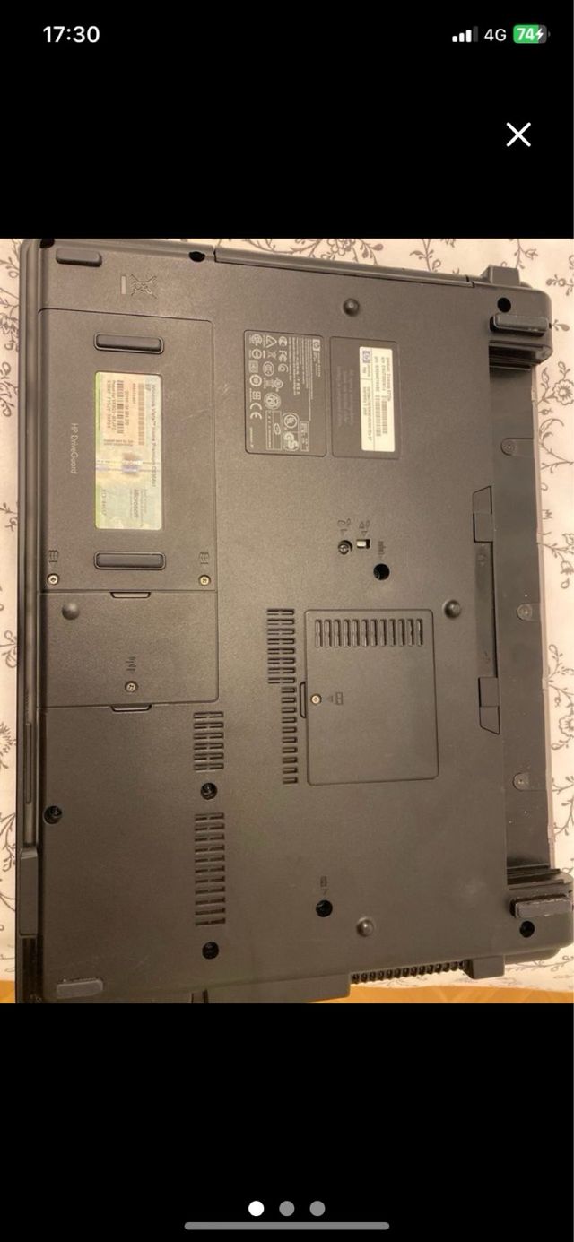 Portátil HP para piezas