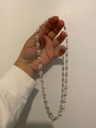 Cadena Plata 925 Grano de Café
