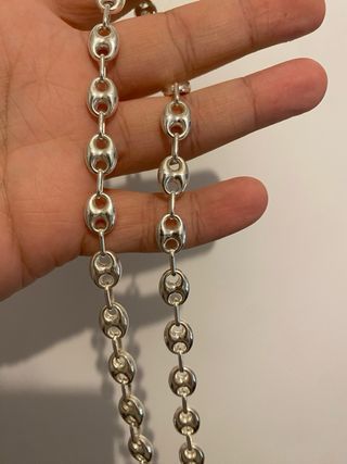 Cadena Plata 925 Grano de Café