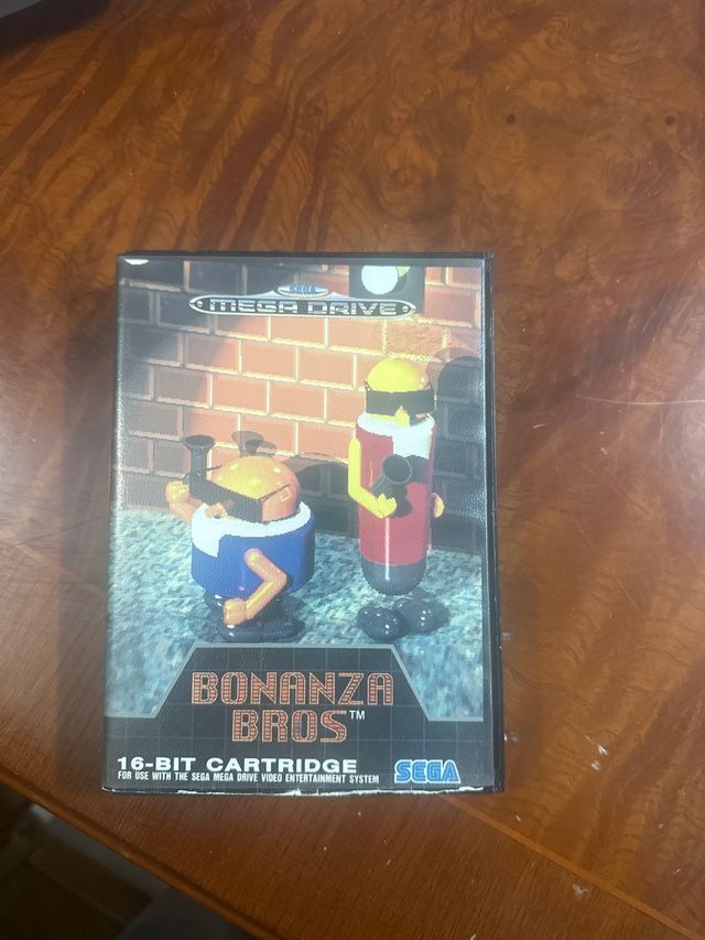 Sega Mega Drive Bonanza Bros. Juego