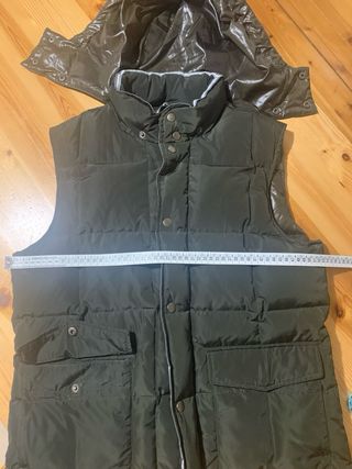 Gilet uomo Combipel verde militare taglia M