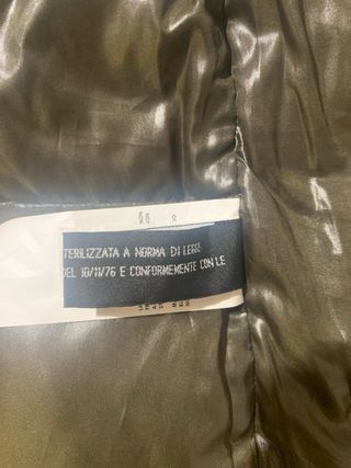 Gilet uomo Combipel verde militare taglia M