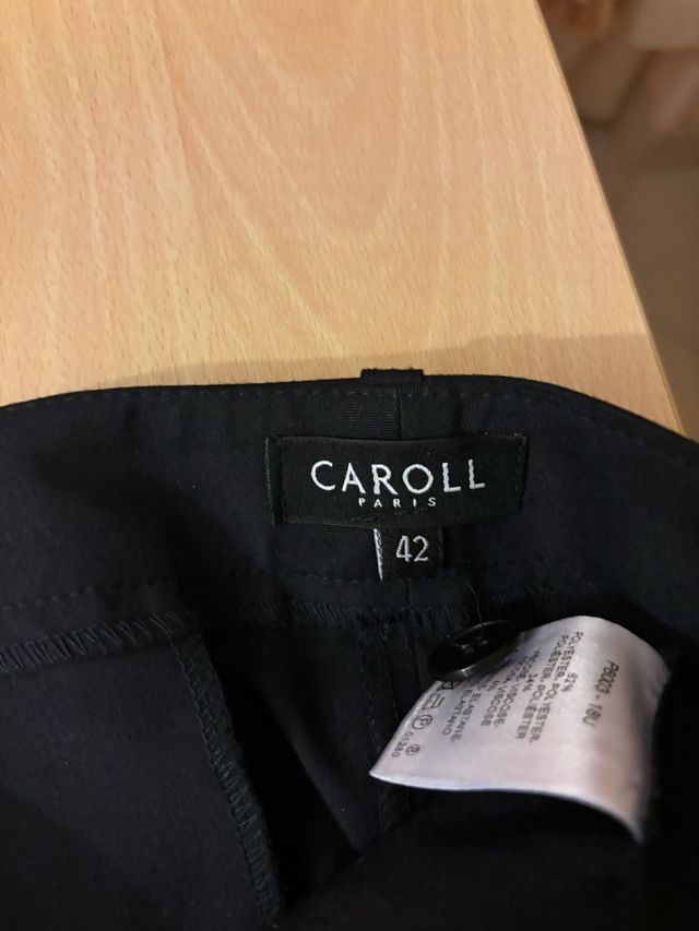 Pantaloni neri CAROLL