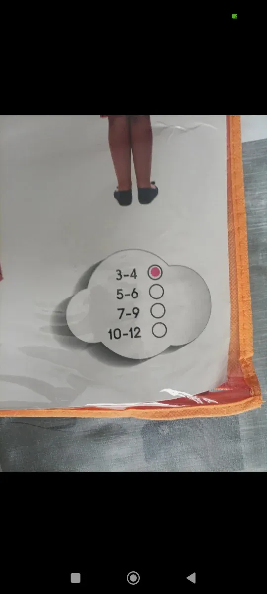 Disfraz Spiderman niña 3-4 años