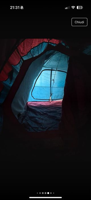 Tenda da campeggio 2/3 posti