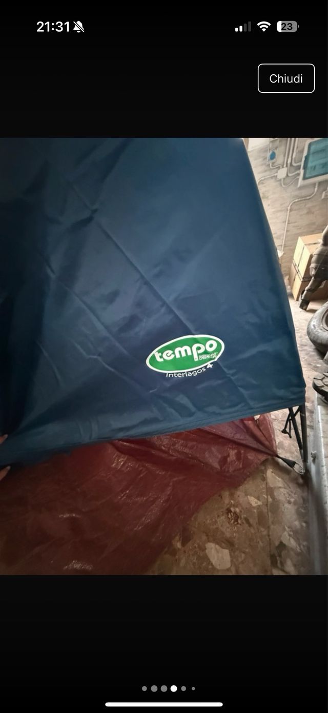 Tenda da campeggio 2/3 posti