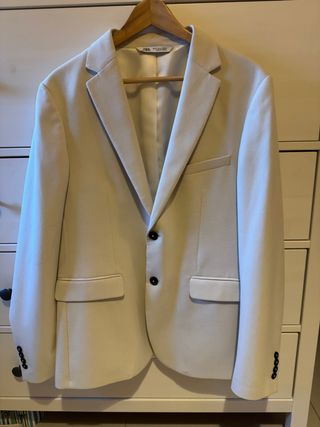 Chaqueta Zara Beige Talla M