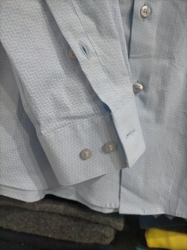 Camisa Calvin Klein azul nueva a estrenar..