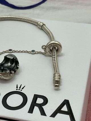 Pulsera Pandora Original con 4 Charms