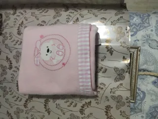 Sabanas Minicuna Conejito Rosa