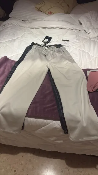 Pantalones largo anchos de moda