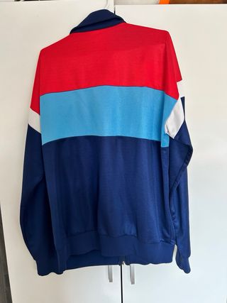 Chaqueta Adidas Vintage Roja y Azul