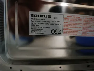Microondas Taurus Elbrus (Ver II)