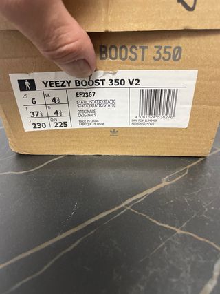 Adidas Yeezy 350 Boost 37 e un terzo