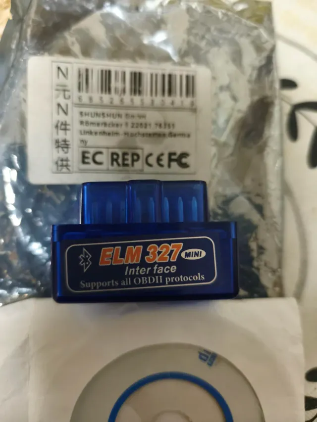 Mini interfaccia OBD II ELM327