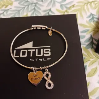 Pulsera Lotus Style Corazón Infinito