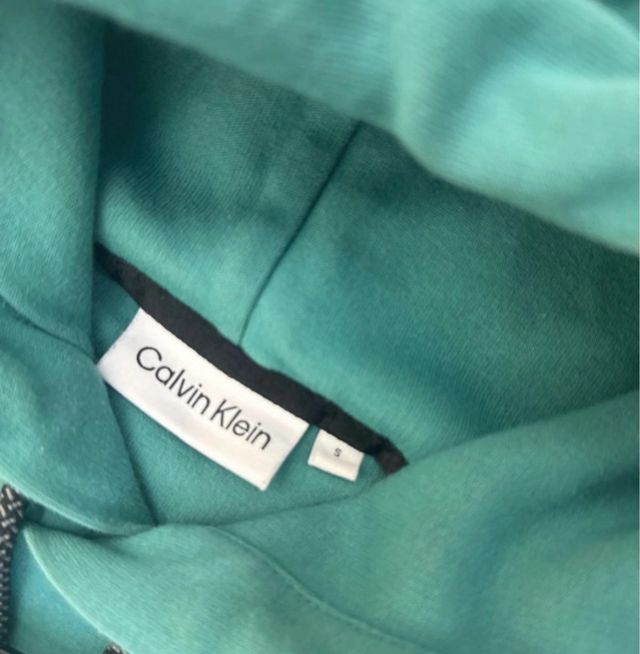 Felpa Calvin Klein Teal Uomo