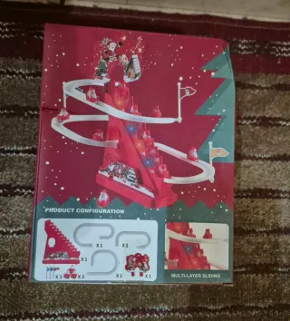 Scivolo elettrico natalizio