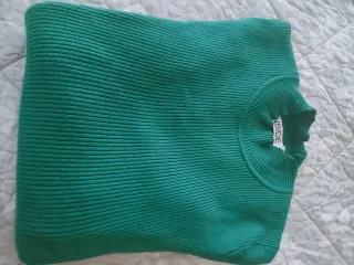 Jersey verde mujer invierno