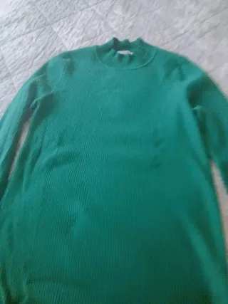 Jersey verde mujer invierno