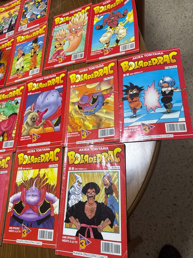 bola de drac cómics