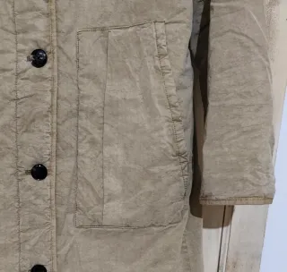 Chaqueta Zara acolchada  verde militar claro