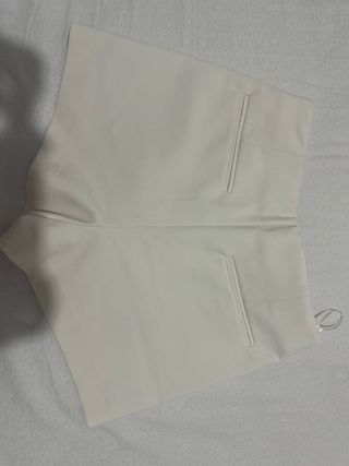 Falda Pantalón Zara Blanca
