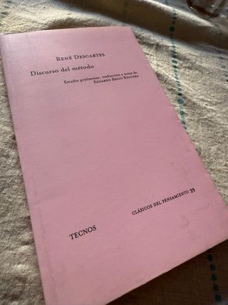 Discurso del método - René Descartes