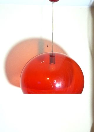 Lampada Kartell FL/Y Medium Arancione 