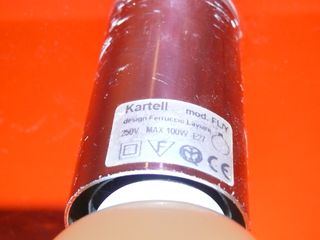 Lampada Kartell FL/Y Medium Arancione 