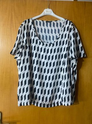 Maglia donna fantasia geometrica