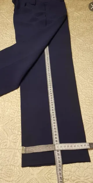 Pantalón azul marino Luisa Spagnoli