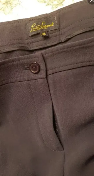 Pantalón azul marino Luisa Spagnoli