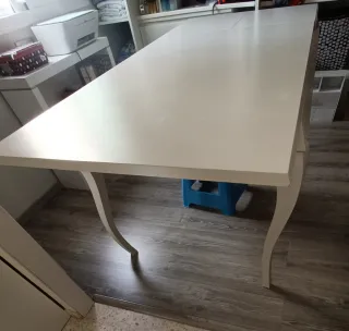 Mesa comedor de diseño madera maciza y 6 sillas