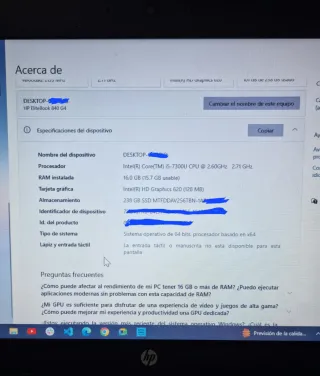 Ordenador portátil HP eliteBook 840 G4