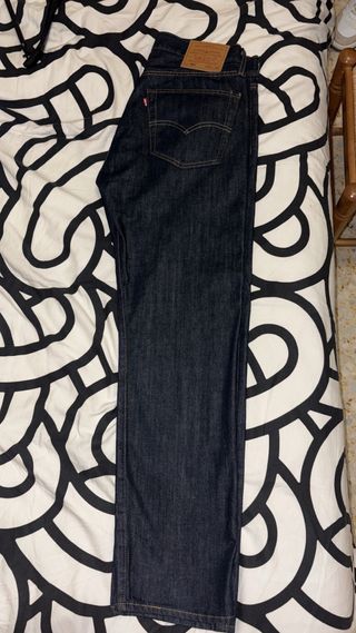 Levi's 501 W32 L30 Jeans Hombre Azul Oscuro