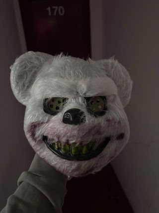 Máscara Oso Halloween Sangrienta