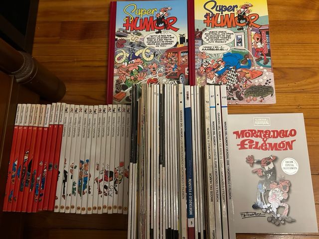Coleccion Mortadelo y Filemon pack