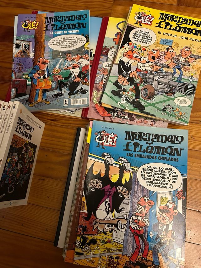Coleccion Mortadelo y Filemon pack