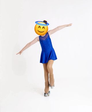 Traje Patinaje Artístico Brillante