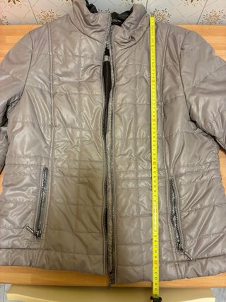 Giubbotto Geox donna beige trapuntato