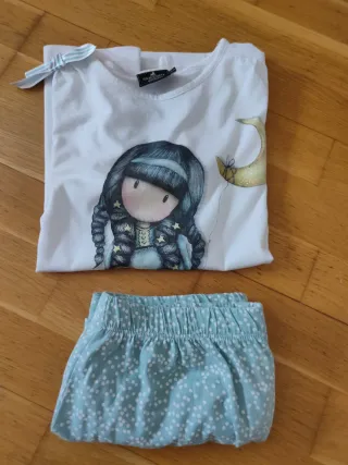 Pijama corto niña Santoro