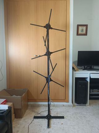 Proyector Holograma 3D Ventilador LED, 180x65cm