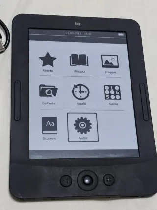 Libro Electrónico BQ Cervantes 2 Negro