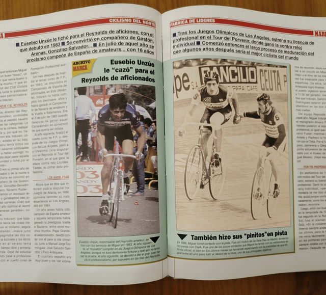 Ciclismo del norte. Fabrica de lideres