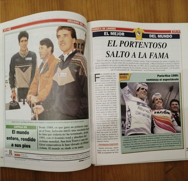 Ciclismo del norte. Fabrica de lideres