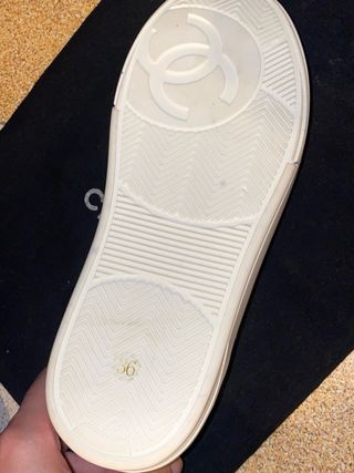 Zapatillas Chanel Blancas